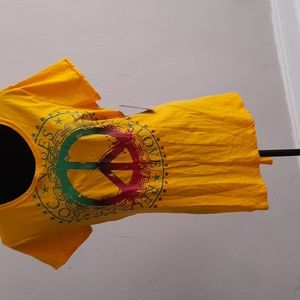 Ladies back out top short sleeve top